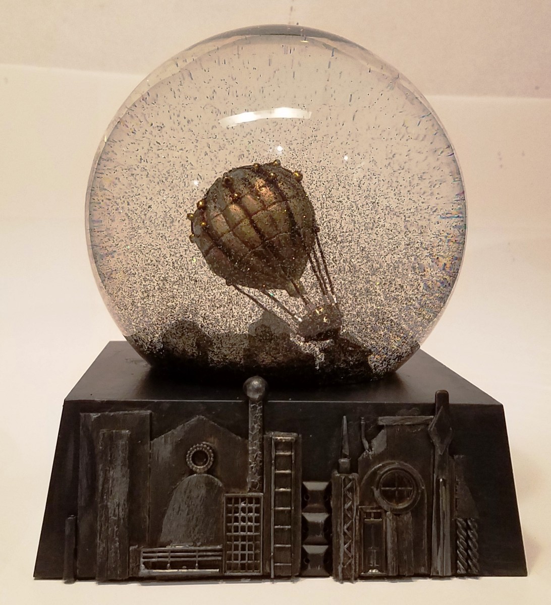 Moonlight Ride Balloon Globe Camryn Forrest Designs, Denver, Colorado